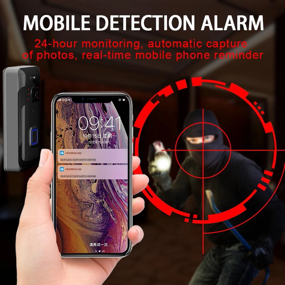 Pripaso 720P Wifi дверной звонок камера Смарт 1MP дверной звонок Camara домашняя сигнализация беспроводная камера безопасности s Двусторонняя аудио батарея дверной Звонок