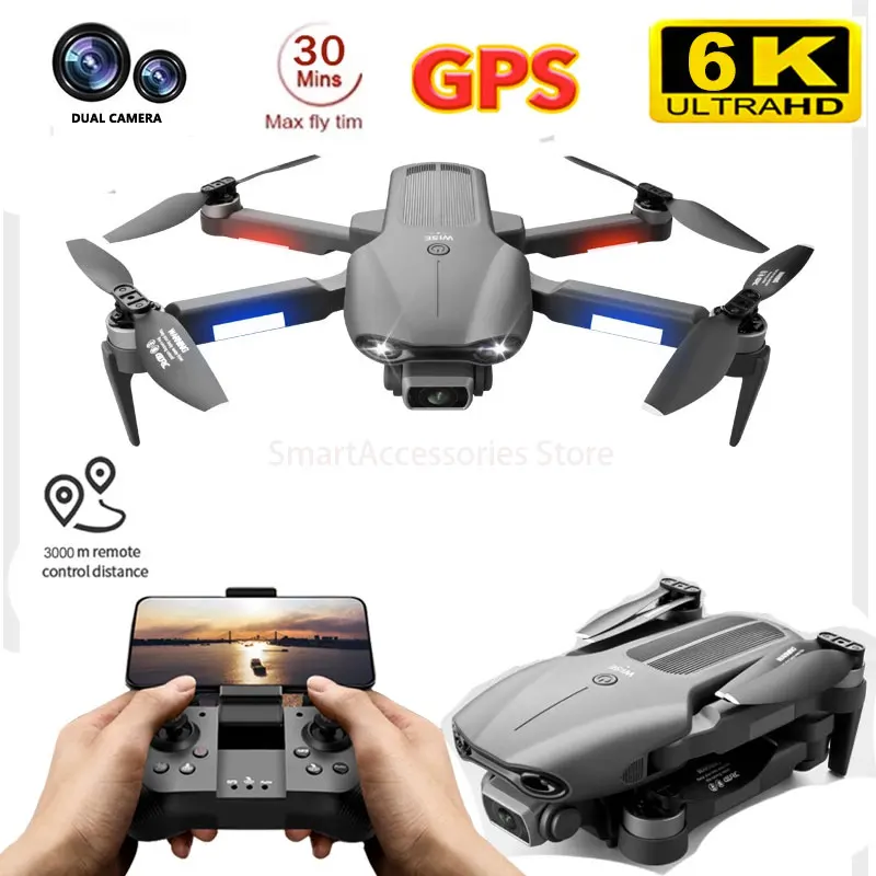 new f9 дрон 6k hd камера 5g gps 4k беспилотны
