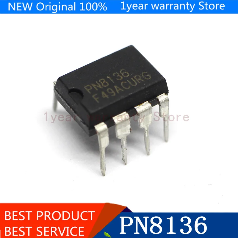 Новый оригинальный чип управления DIP PN8136 5 шт. | Электроника