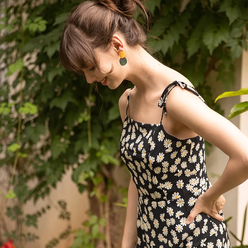 Женское платье с цветочным принтом Heydress винтажное трапециевидной формы на