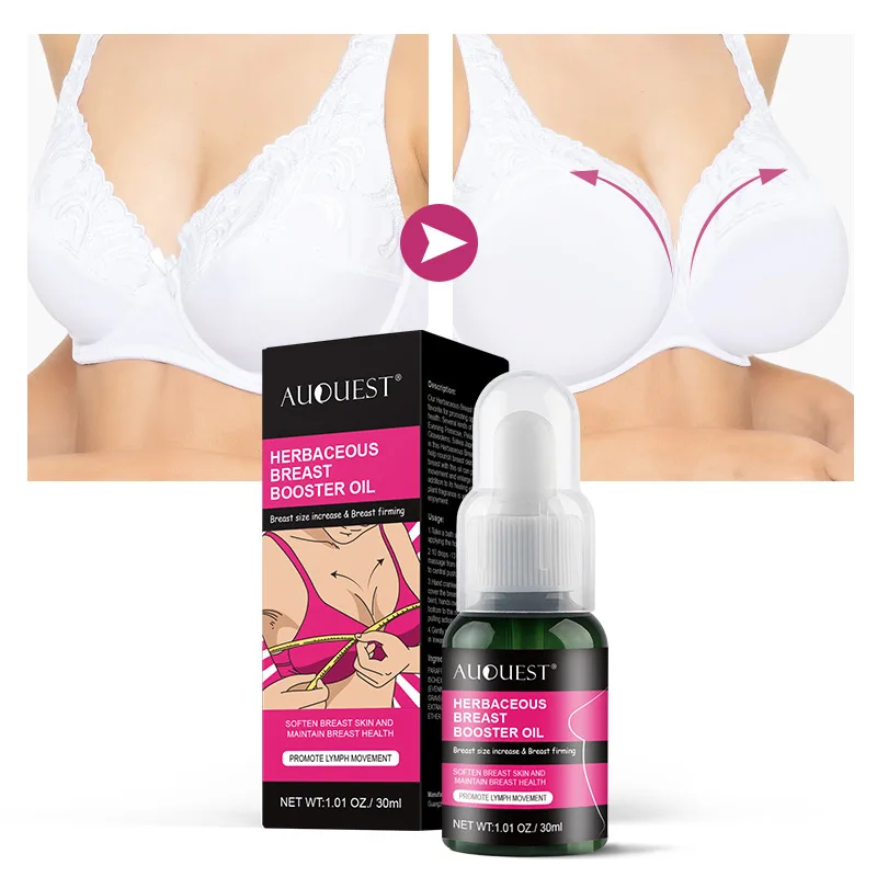 AUQUEST Breast Enhancement Body Oil Fast Growth Elasticity Enhancer Breast Enlargement Cream Body Oi