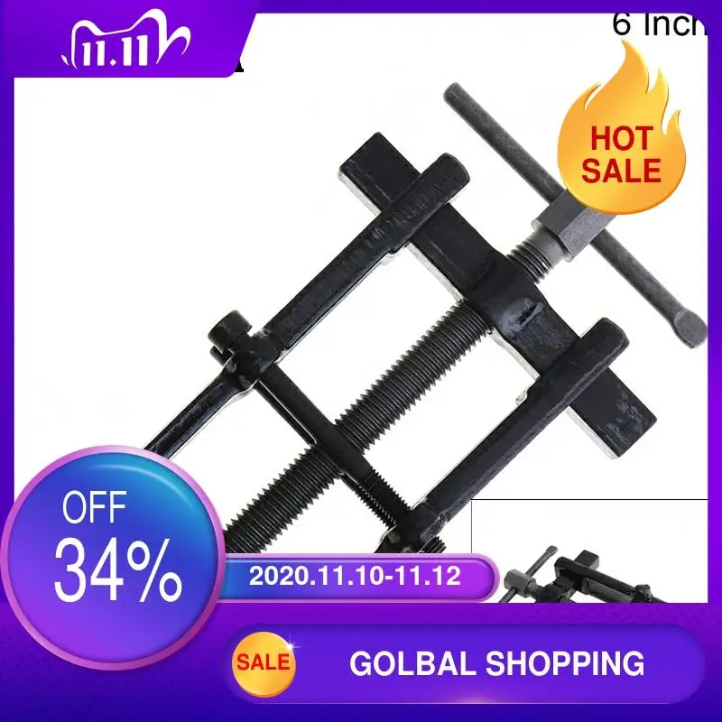 

Claw Puller 6 Inch Two Claw Puller Separate Lifting Device Strengthen Bearing Rama with Screw Rod for Auto Mechanic Maintenance