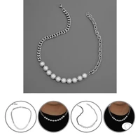 cool terrific punk style classic choker necklace portable men necklace offish for gift