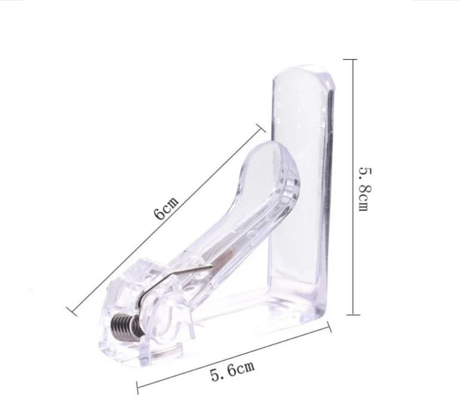

4PCS/lot Clear Plastic Transparent Tablecloth Tables Useful Clips Holder Cloth Clamps Party Picnic Wedding Prom