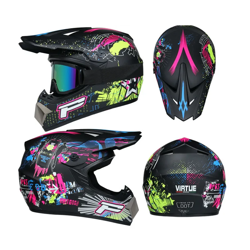 

Motorcycle Motocyklowe Kaski Moto Helmets Motorradhelm Helmets For Child Motocicleta Casco Kask Capacete Hombre Motocross Cross