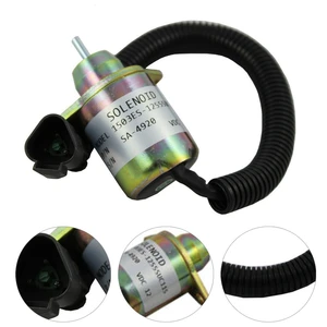 New Stop Shut Off Solenoid Valve TK 41-6383 For Yanmar Engine Thermo King Motorcycle Ignition System Solenoid Valve
