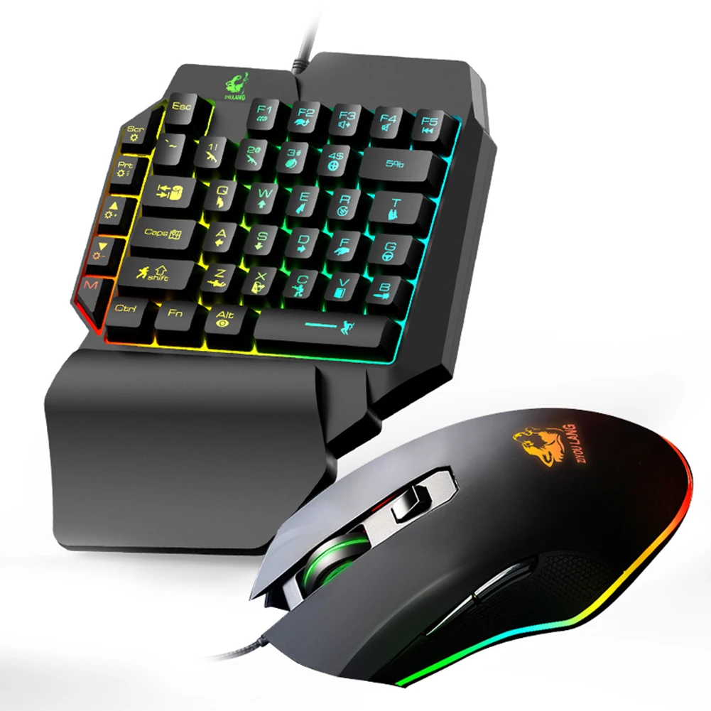 Игровой контроллер для смартфонов с USB клавиатурой и подставкой ладони