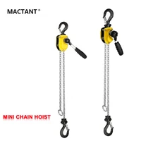 0 5t portable pulling lifter high capacity mini manual chain hoist for heavy lifting small size body