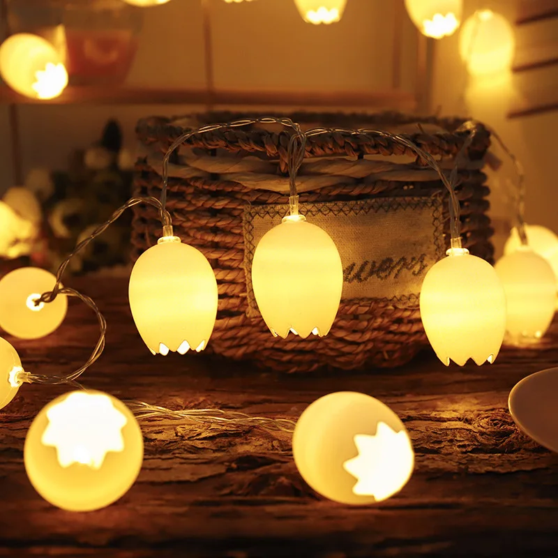 

Led Night Light Christmas Lights Room Decorations Neon New Year Personalized Gift Halloween Child Egg Shape Fancy Interior