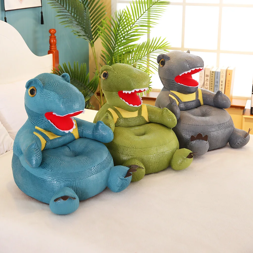 

Baby Sofa Support Seat Covers Dinosaur Baby Support Seat Cover Washable Toddler Learning to Sit Plush Covers