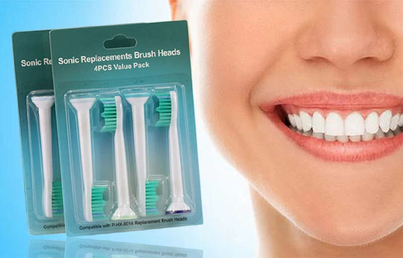 16 шт. электрическая зубная щетка сменные головки подходит для Philips Sonicare P-HX-6014/HX6014 зубная щетка гигиена полости рта