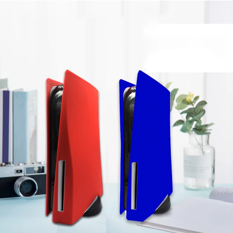 Защитный чехол для консоли PS5 силиконовый пылезащитный с защитой от царапин