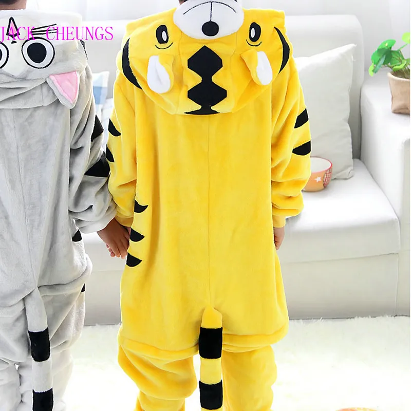 Детская Пижама Kgurumi с изображением кошки на кухне комбинезон животных одежда для