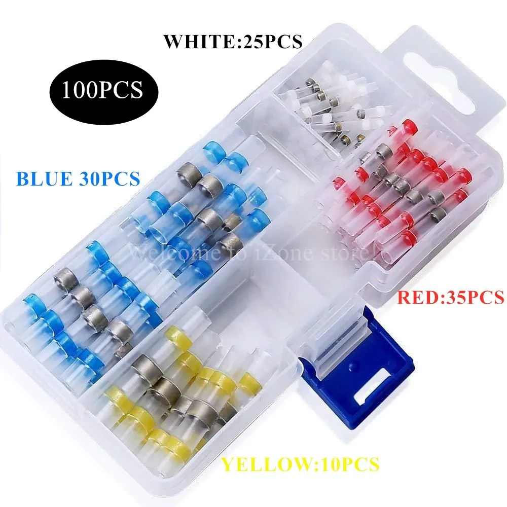 Комплект клеммов для соединения проводов термоусадочный соединитель