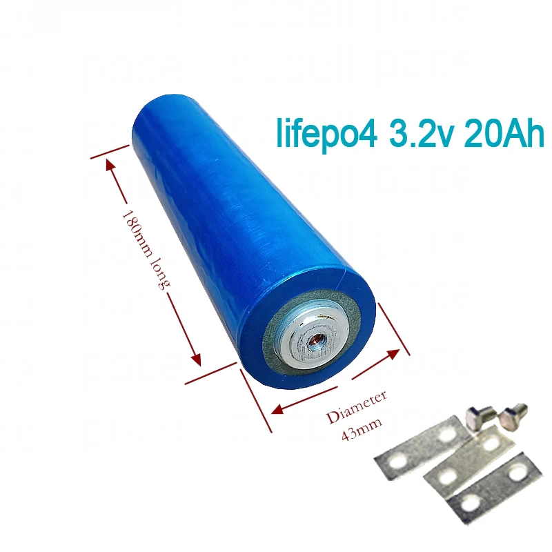 8 шт lifepo4 3,2 v 20Ah литиевая батарея глубокого цикла 43180 no 38120 для diy 48v 12V 100Ah автомобильный инвертор резервного питания мотоцикла