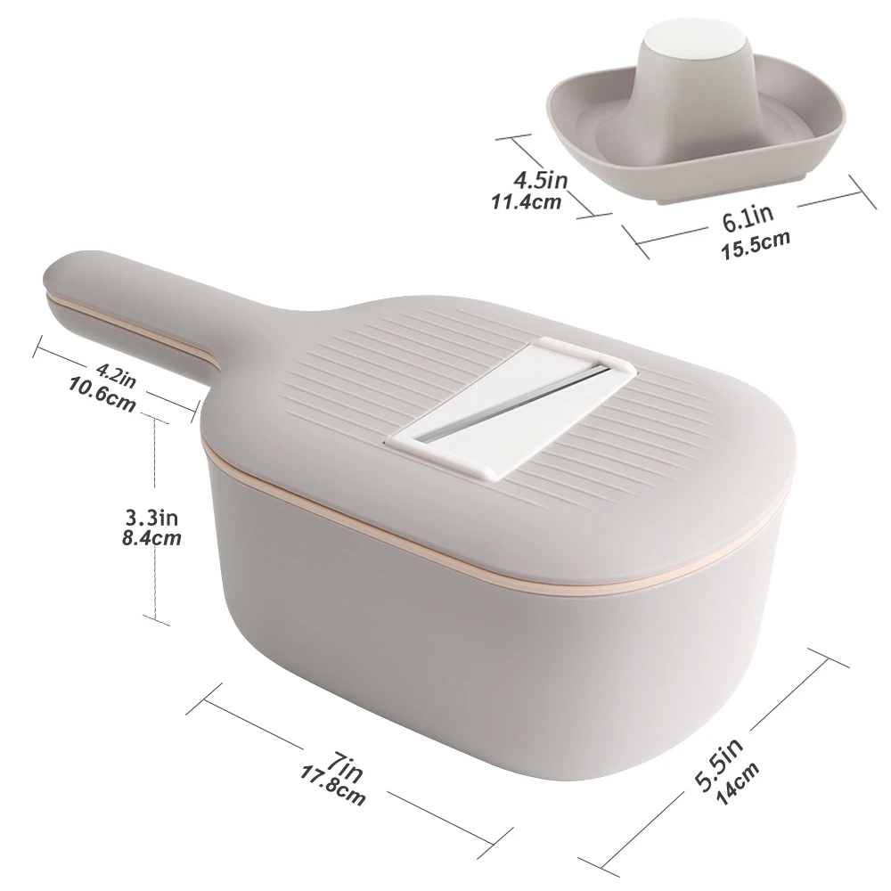 Sewebating 4 лезвия измельчитель для овощей шинковка спиральный лука|Измельчители