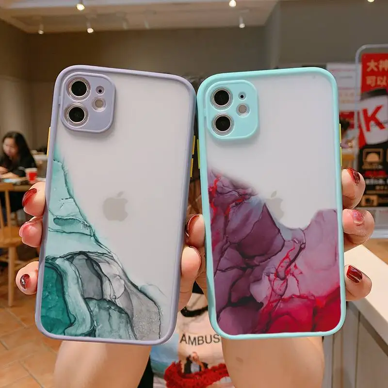 

art design fashion aesthetic Vintage Phone Case For iPhone 13 12 11 Mini Pro XR XS Max 7 8 Plus X Matte transparent