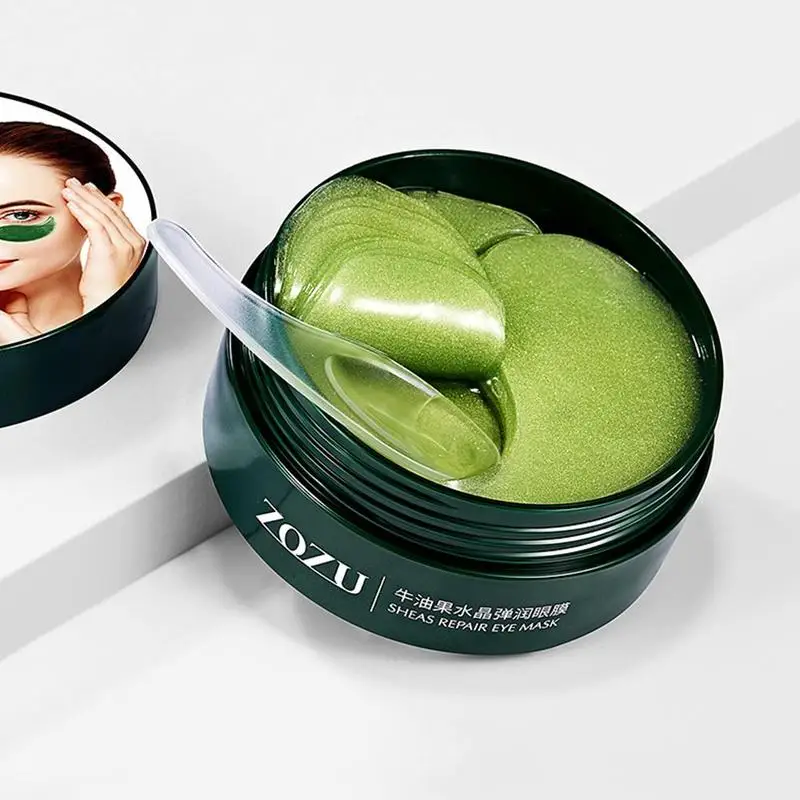 

Avocado Collagen Mask Natural Moisturizing Gel Eye Patches Remove Dark Circles Anti Age Bag Eye 60 Piece Skin Care