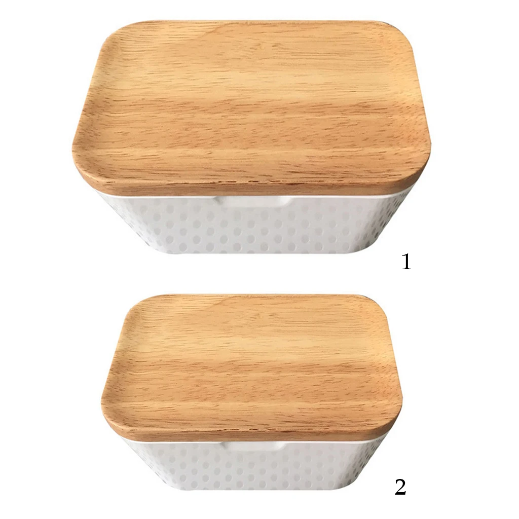 Сливочные блюда с крышкой герметичные кухонные принадлежности для хранения