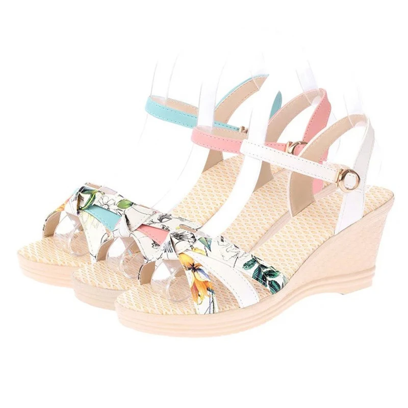 

LAKESHI Women Sandals 2018 Summer Shoes Fashion Women Shoes Female Ladies Shoes