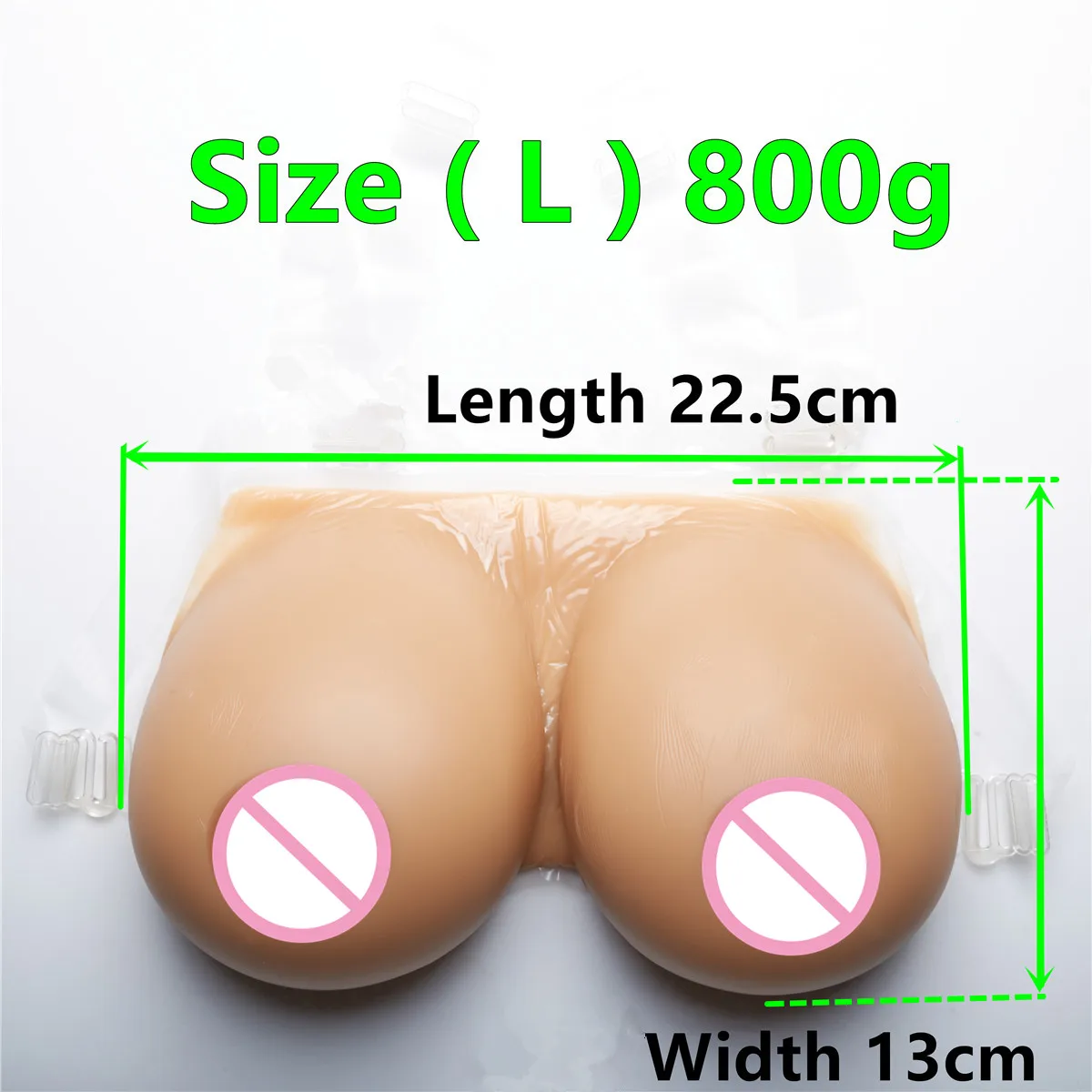 Искусственная силиконовая грудь 800g C перекрестная мастэктомия форма груди