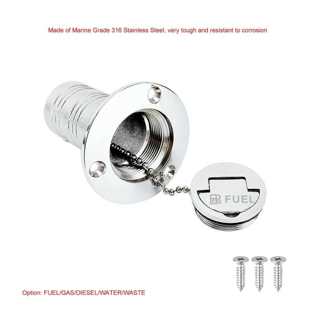 

Gas Fill Keyless Cap for Hose Deck Fill FUEL Character Style