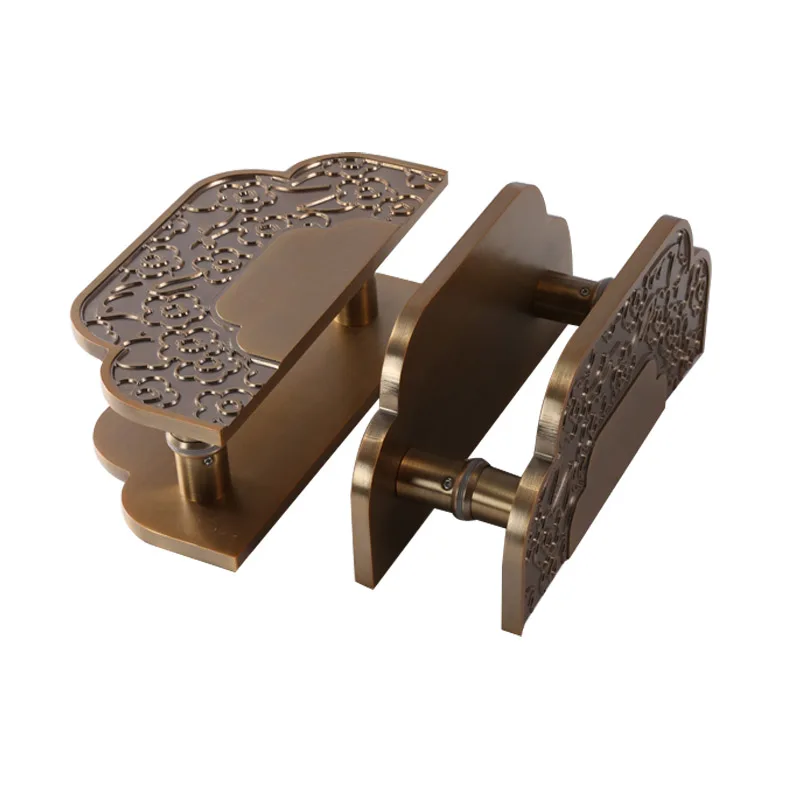 

Стекло ручка двери Китайская античная Стекло двери раздвижные двери подлокотник дверная ручка в европейском стиле деревянные дверные ручки