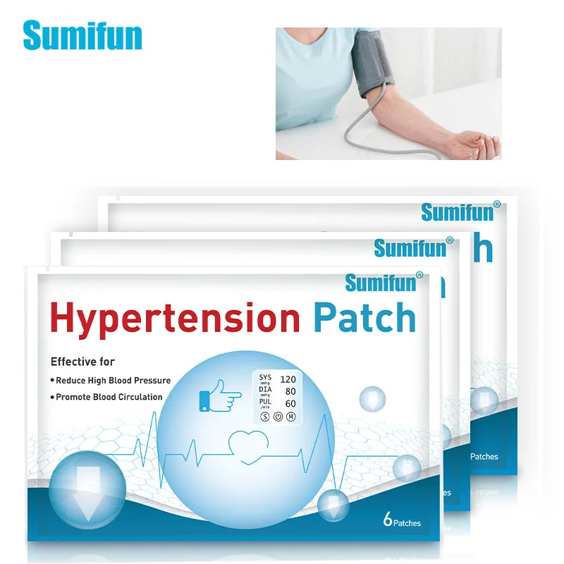 6 шт. пластыри от гипертонии и артериального давления|Пластыри терапевтические| |