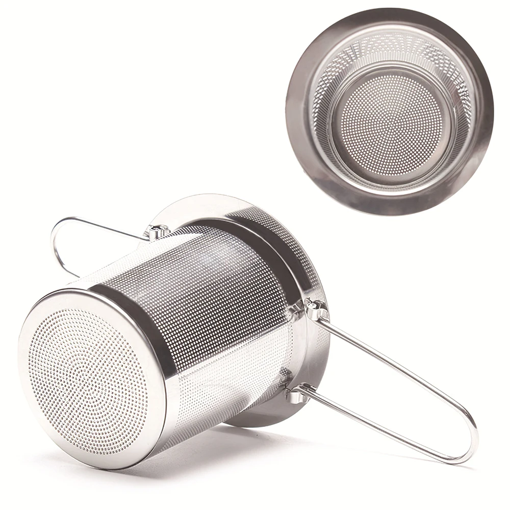 Набор для заваривания чая практичный ситечко с фильтром в виде листьев и специй