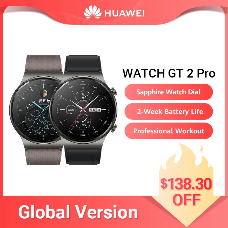 Смарт-часы HUAWEI WATCH GT 2 Pro цвет в ассортименте