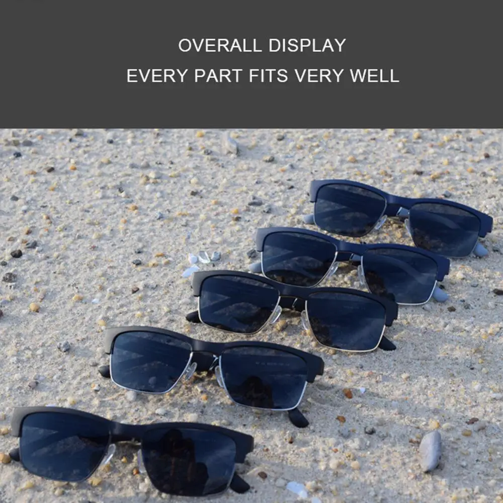 

K2 Smart Wireless Bluetooth Headset Glasses 90mAh USB Car Sports Headset Anti-Blu-ray Earphones 5.0 Bluetooth Glasses Headphones