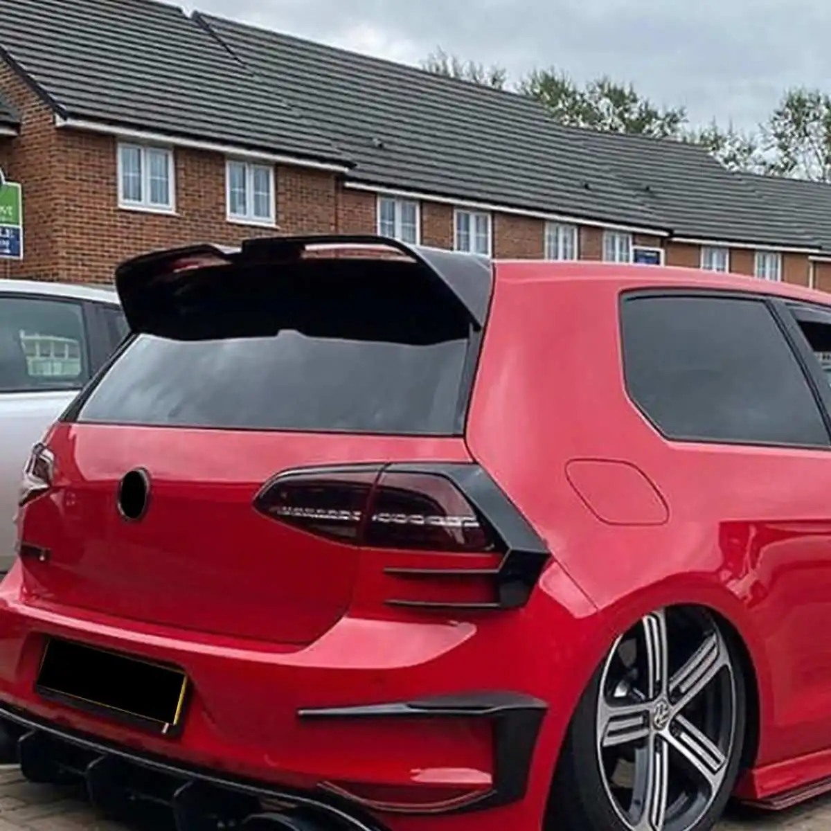 Спойлер на крышу заднего багажника из АБС-пластика губа крыла для Volkswagen Golf MK7