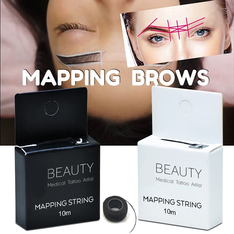 10 м микроблейдинг картографическая струна предварительно заправленный маркер