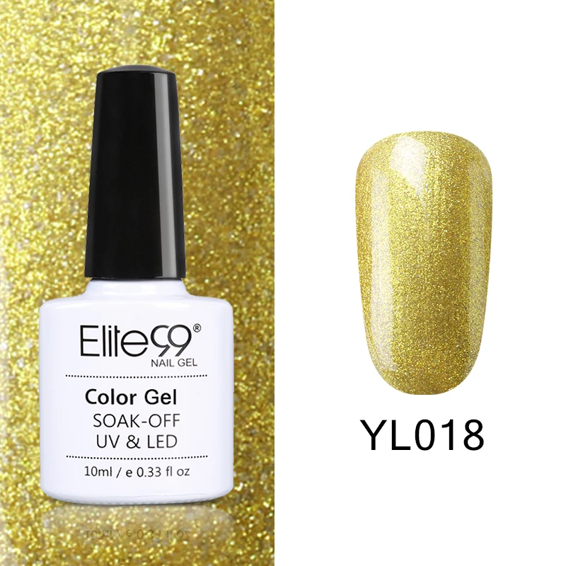 YL018 Elite99 Гель-лак для ногтей замачиваемый УФ-гель серого цвета гель лак Vernis Полупостоянный лак для нейл-арта гель-лаки - Цвет: YL018