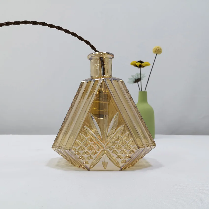 Современный подвесной светильник из стекла американский кантри стиль винная