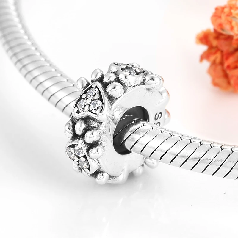 Бусина-разделитель для браслета сделай сам из серебра 925 пробы | Украшения и