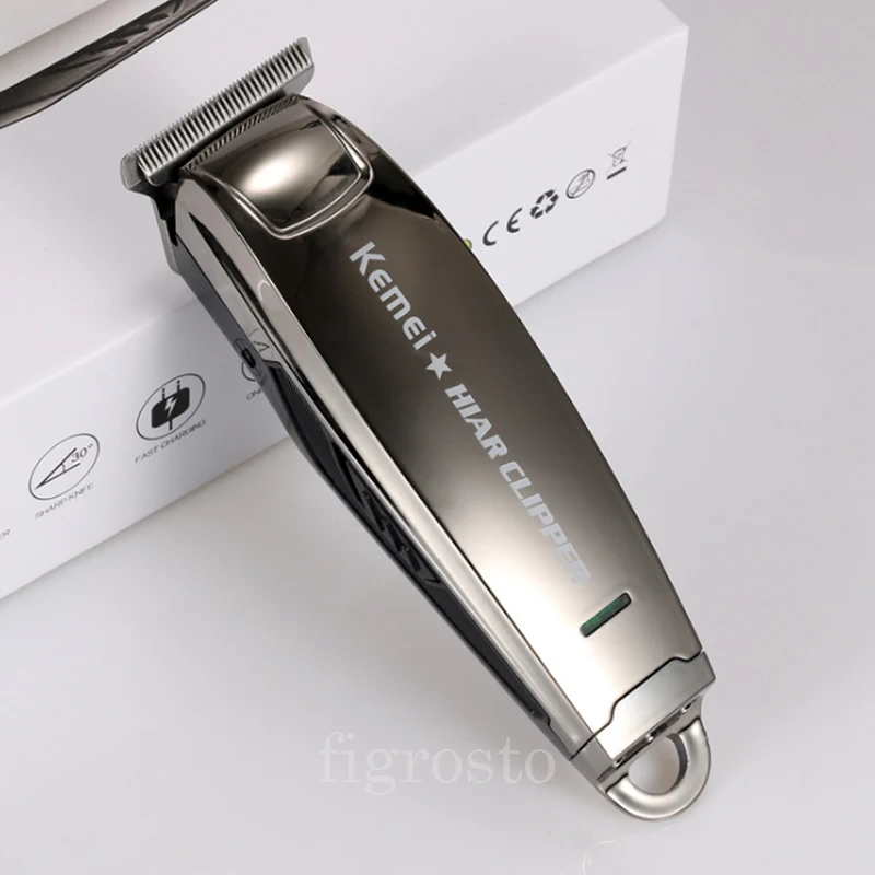 Беспроводные ножницы для парикмахеров KM2812 мини салон бритвенная головка машина