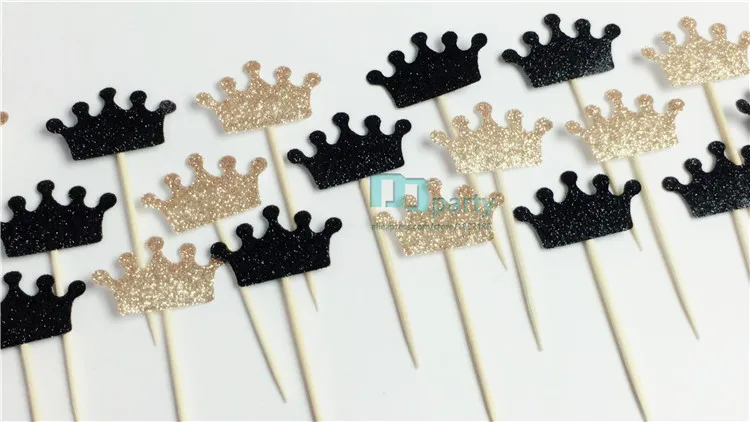 Пользовательский цвет банта и золотистый черный блестящий Фотофон украшения для