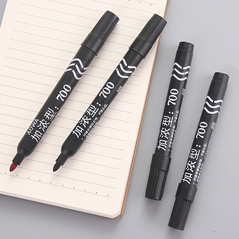 2 шт. маркерная ручка для офиса и школы с большой головкой масляная