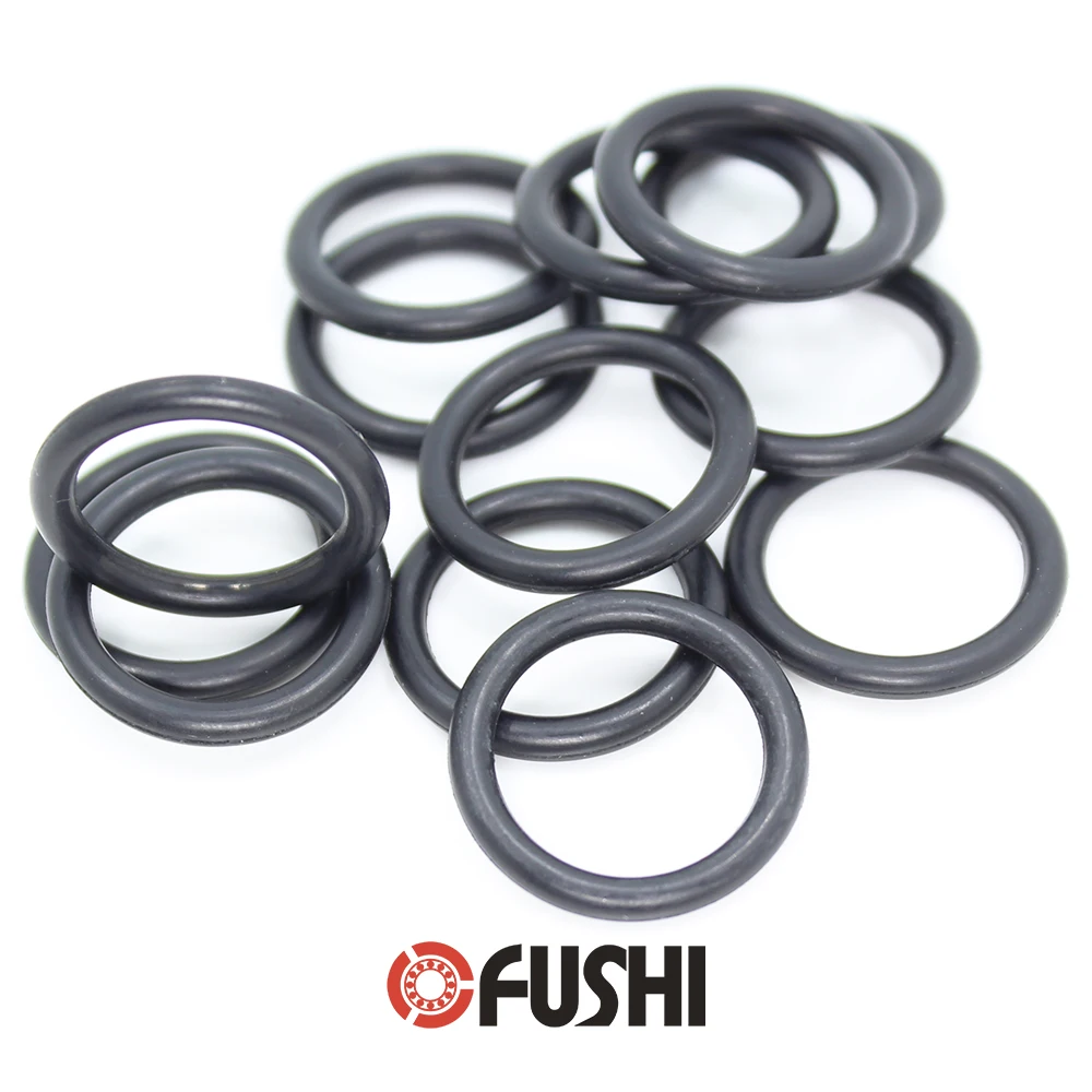 CS2.4mm EPDM уплотнительное кольцо ID 15 6/16/16.6/17.2/17.6/18.2*2 4 мм 100 шт. резиновое Крепление