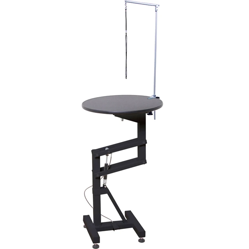 Профессиональный регулируемый круглый поворотный стол для груминга домашних