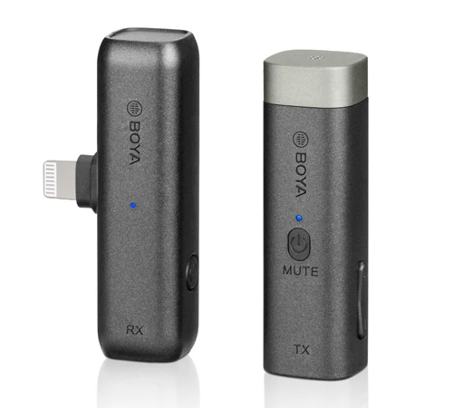 BOYA BY WM3 2 4G беспроводной мини микрофон для iPhone Lightning Android Type C 3 5 мм смартфон DSLR