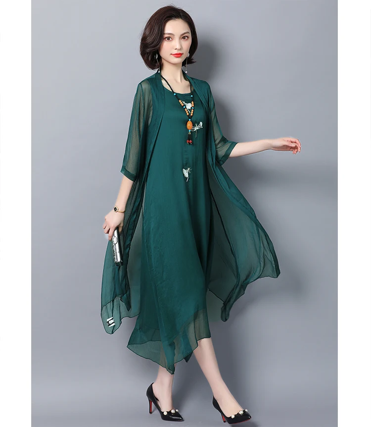 Новинка весна-лето 2020 женское платье с вышивкой в национальном стиле большого