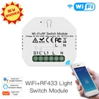 Wi-Fi RF433 умный Модуль светильник еля света Smart LifeTuya приложение дистанционное управление работает Alexa Google Home 12 Way мультиконтроль ассоциации