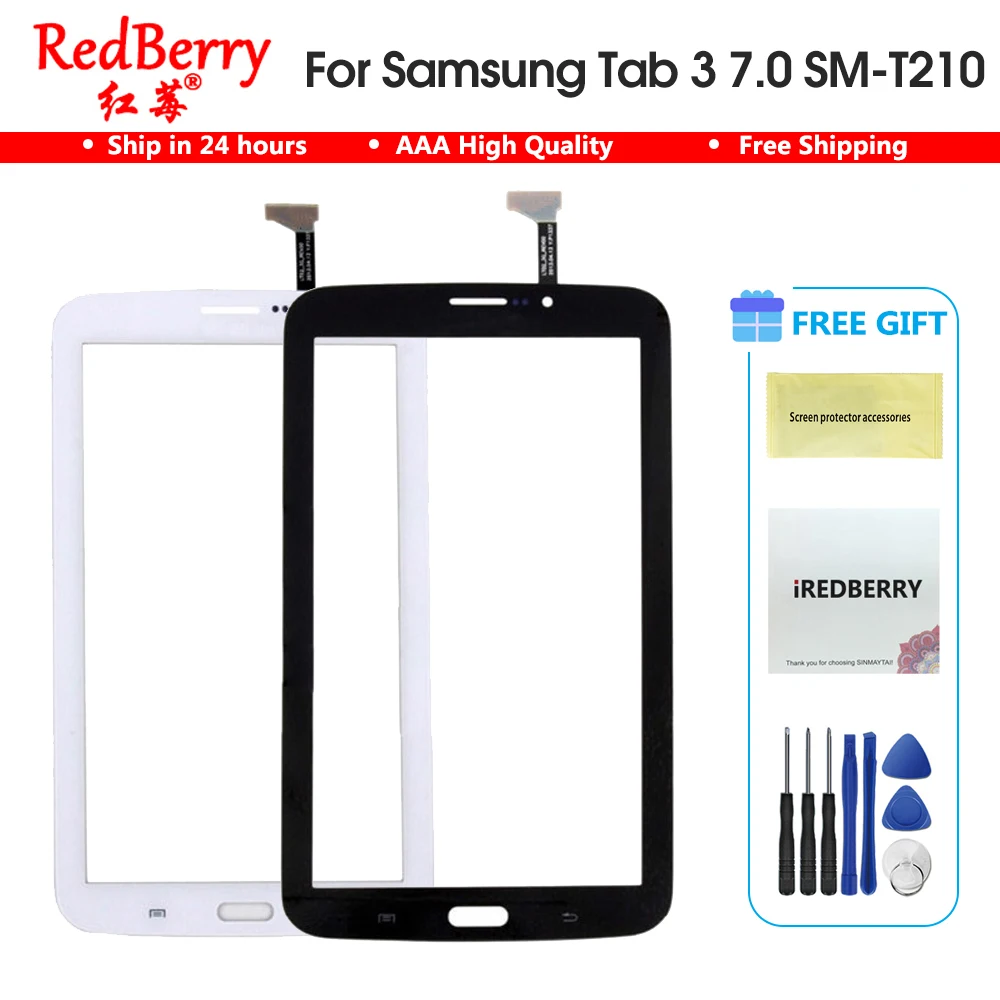 Сенсорный экран для SAMSUNG GALAXY Tab 3 7 0 дюйма T211 дигитайзер стеклянный сенсорный