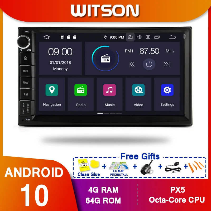 WITSON Android 10 0 Восьмиядерный (восемь ядер) большой экран для NISSAN QASHQAI/PALADIN (без DVD