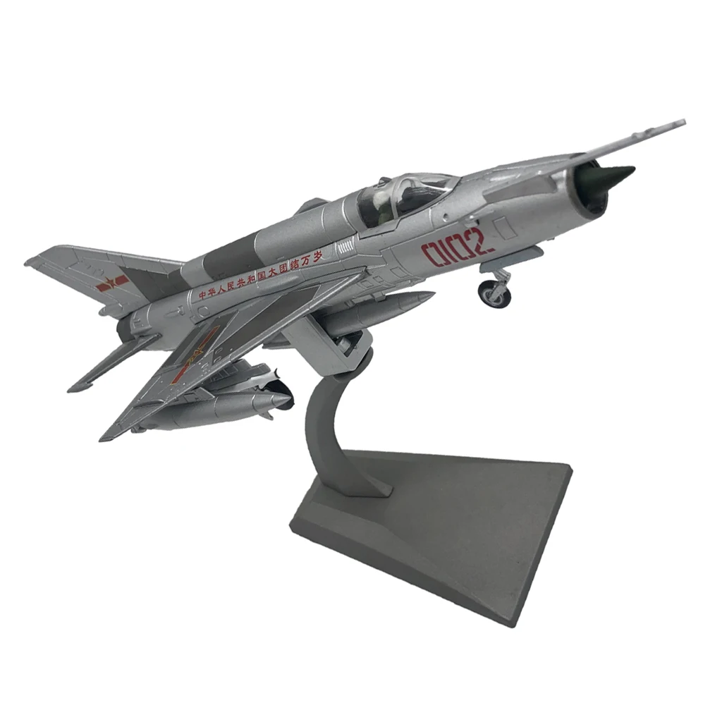 

1/72 Soviet MiG-21 Fighter Model Diecast Toy for Gift Adults Collection