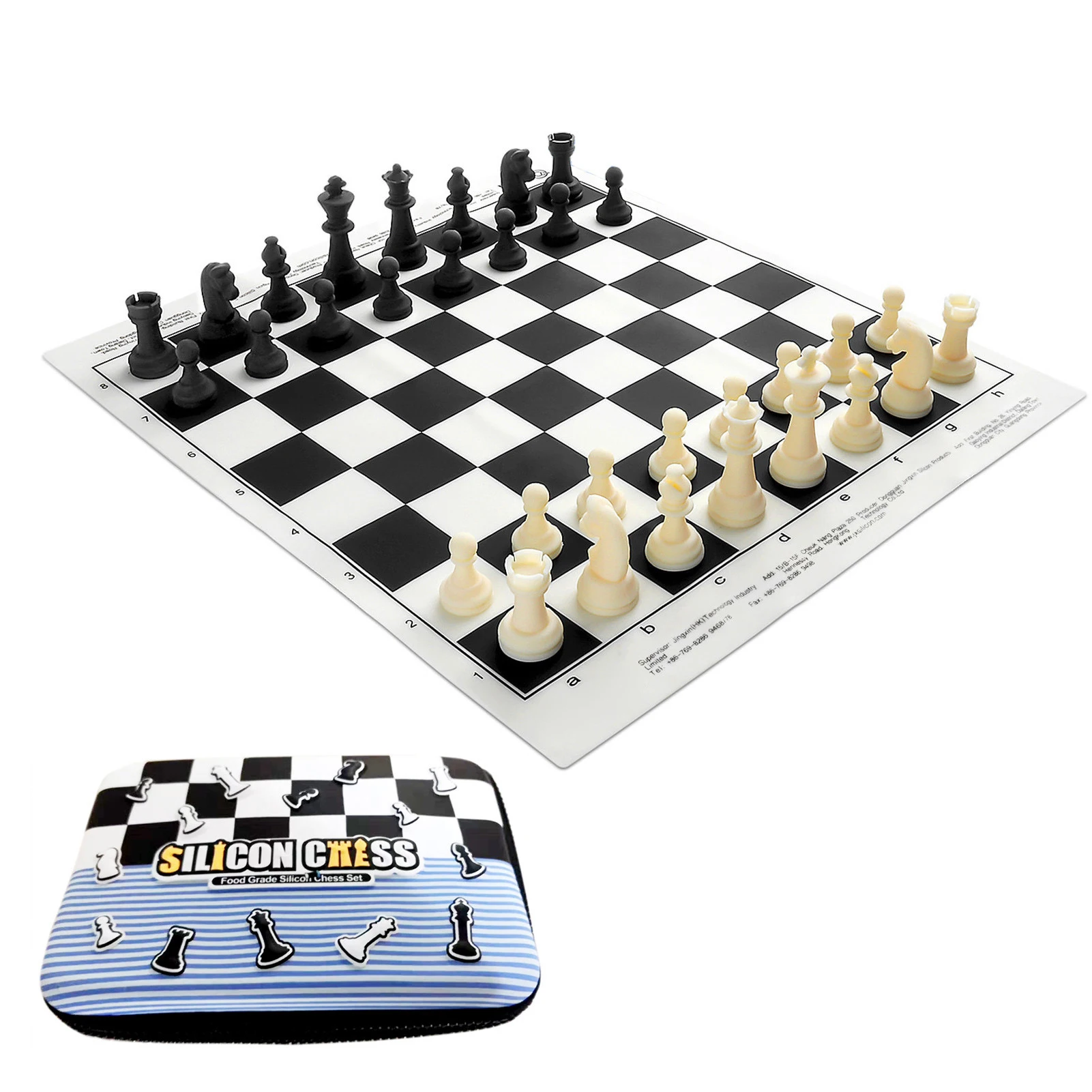

Набор шахматных изделий, настольная игра из силикона, складные шахматы для путешествий, настольная игра, пазл, детская игрушка