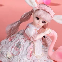 bjd doll 30cm 16 lolita princess 12 inch individuality accessories shoes long sock real eyelashes dress headband toys for girls
