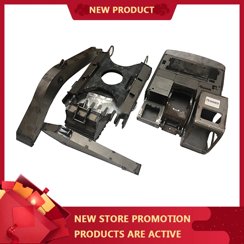 1:12 гидравлический экскаватор Модель шасси X рама большой и маленький рычаг ковша